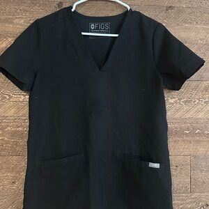 Figs Casma Technical Collection Black Top